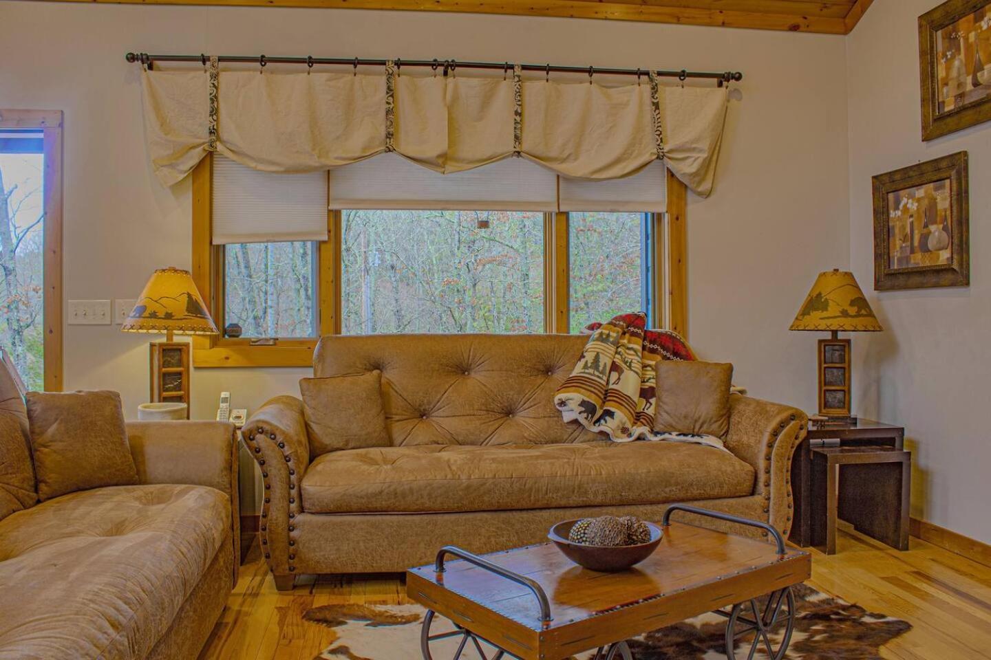 Serene Mountain And Sunset Views 3Bd Cabin 富兰克林 外观 照片
