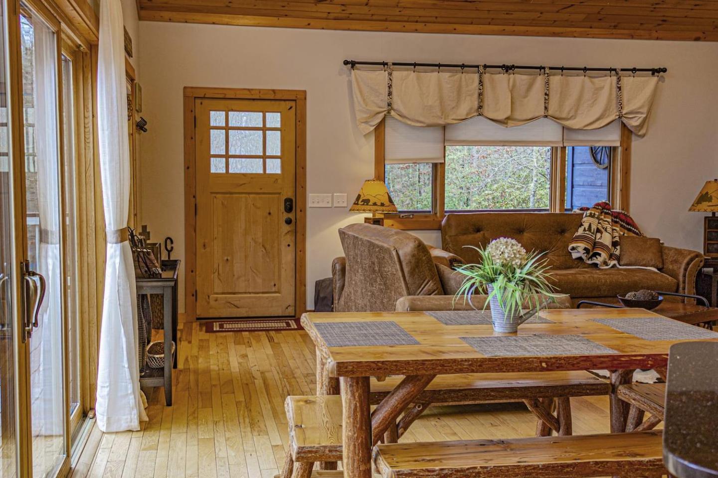 Serene Mountain And Sunset Views 3Bd Cabin 富兰克林 外观 照片