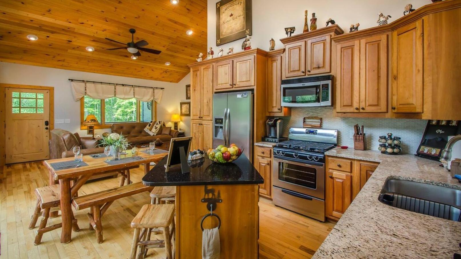 Serene Mountain And Sunset Views 3Bd Cabin 富兰克林 外观 照片