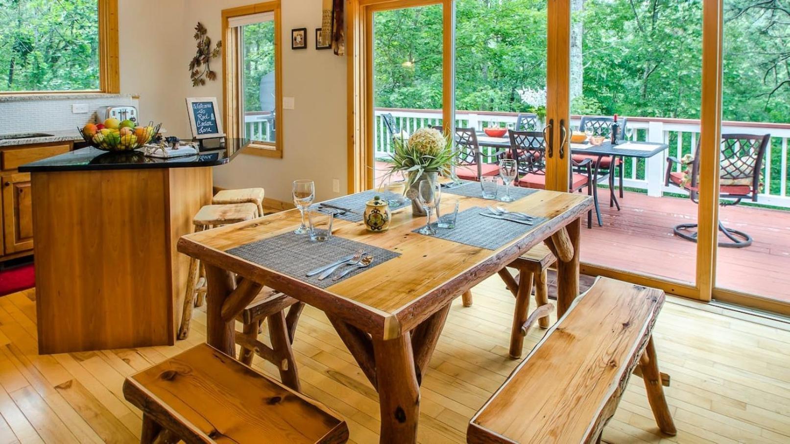 Serene Mountain And Sunset Views 3Bd Cabin 富兰克林 外观 照片